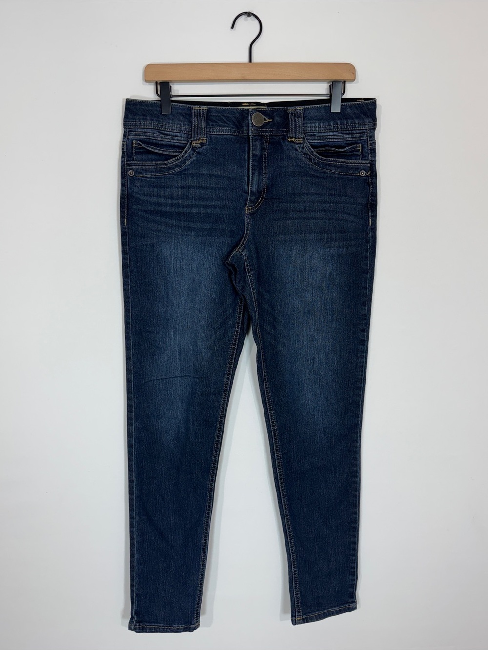 WJ474 {Democracy} High Rise Skinny Leg Denim Jeans